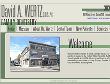 Tablet Screenshot of docwertz.com